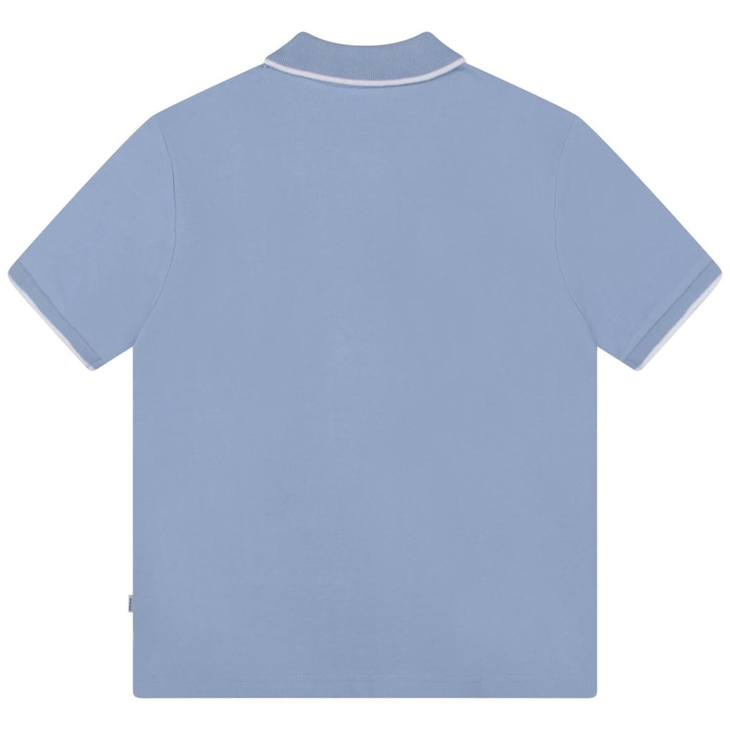 Hugo Boss Boys Basic Short Sleeve Polo _Pale Blue J25O25 - 77A - NorthBoys