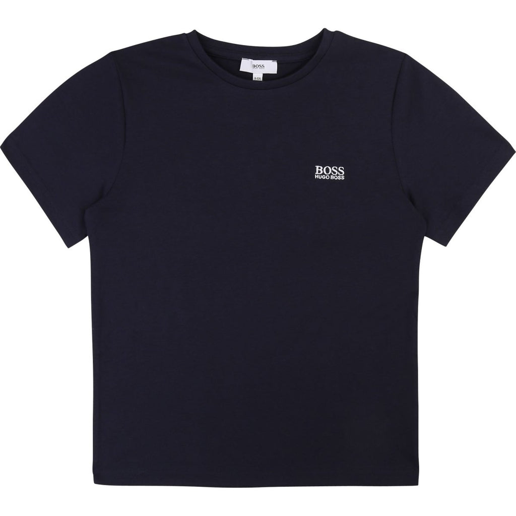Hugo Boss Boys Basic T-Shirt - Crew Neck_ J25P14 - NorthBoys
