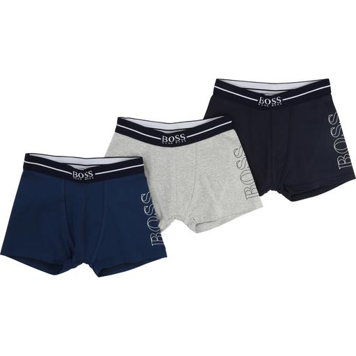 Hugo Boss Boys Boxers (Set of 3) 172 J27065 Underwear Hugo Boss Slate Blue 16R 