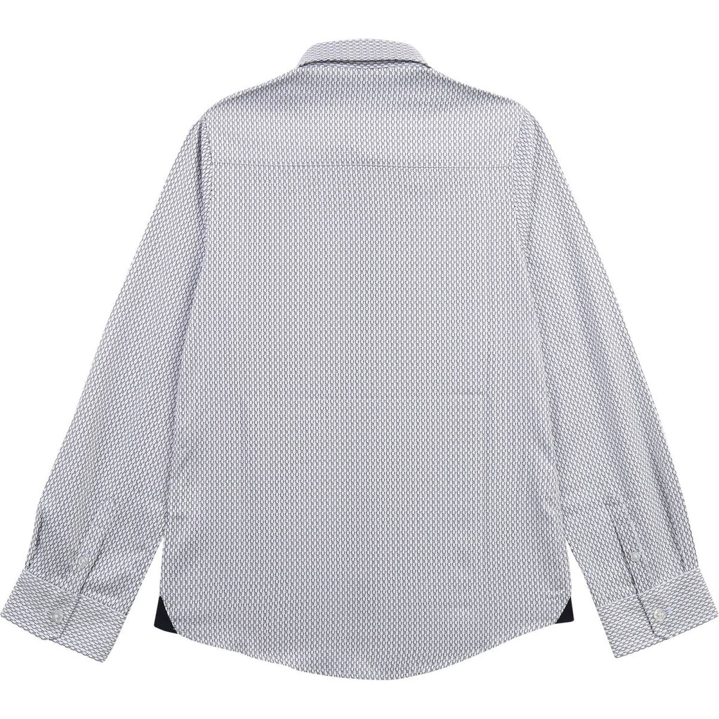 Hugo Boss Boys Dress Shirt with Boss Logo - NorthBoys