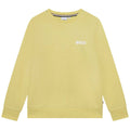 Hugo Boss Boys Fleece Logo Sweatshirt _Yellow J25O43 - 528 - NorthBoys