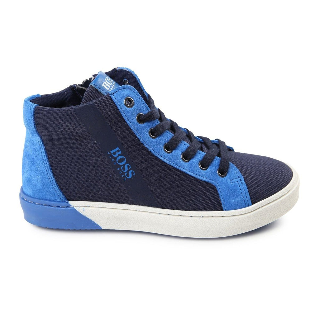 Hugo Boss Boys High Top Shoe J29167 - NorthBoys
