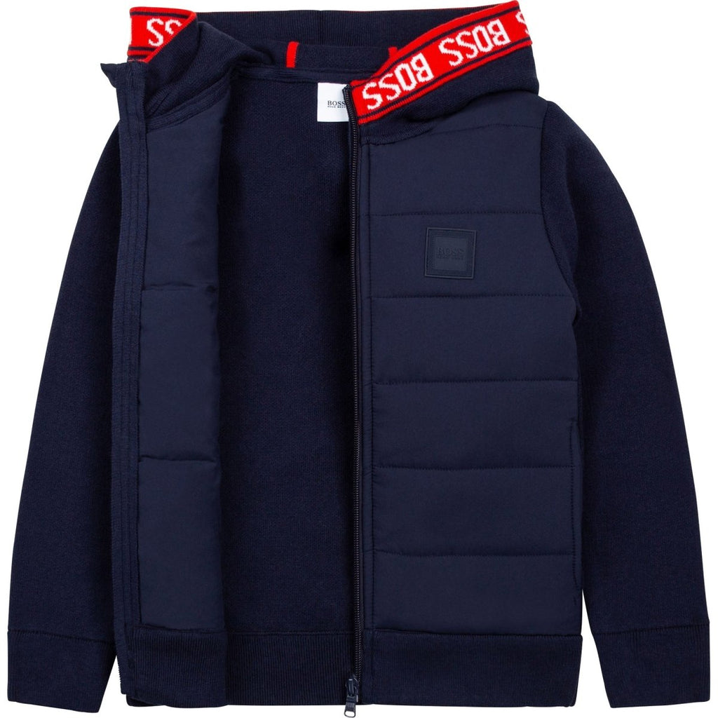 Hugo Boss Boys Hooded Cardigan J25N20 - NorthBoys