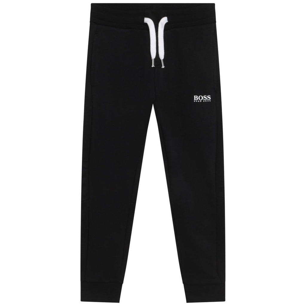 Hugo Boss Boys Hoodie & Pant Set_ Black J28099 - 09B - NorthBoys