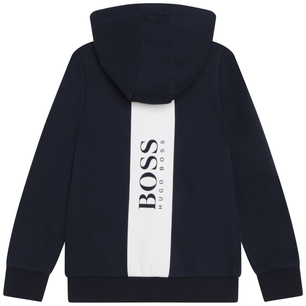 Hugo Boss Boys Hoodie _ Navy J28099 - 849a - NorthBoys