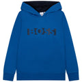 Hugo Boss Boys Hoodie w/Logo_ Electric Blue J25N69 - 871 - NorthBoys