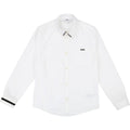 Hugo Boss Boys L/S Slim Fit White Shirt J25D31 - NorthBoys
