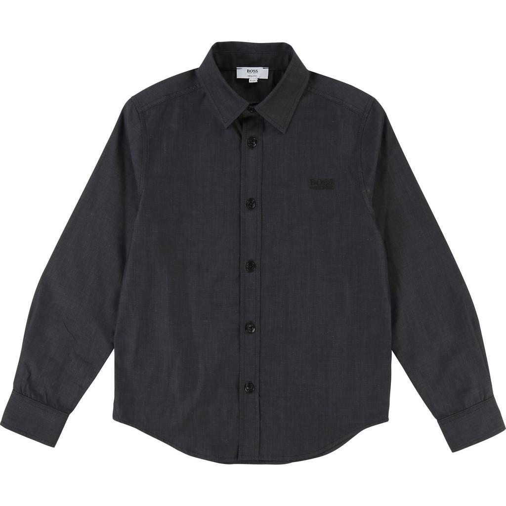 Hugo Boss Boys Long Sleeved Shirt 182 J25C58 - NorthBoys