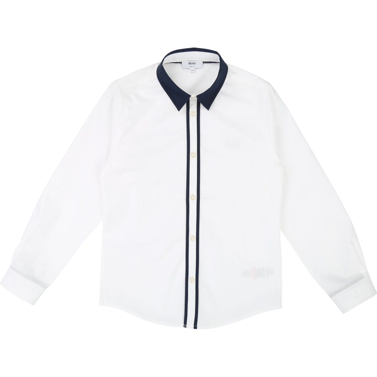 Hugo Boss Boys Long Sleeved White Shirt J25D30 - NorthBoys