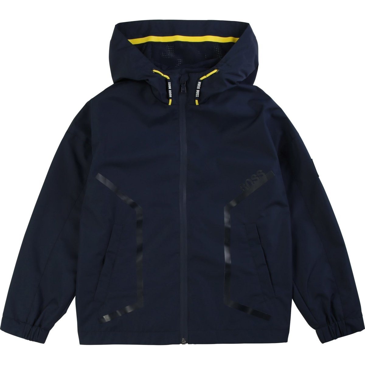 Hugo Boss Boys Navy Hooded Windbreaker - NorthBoys