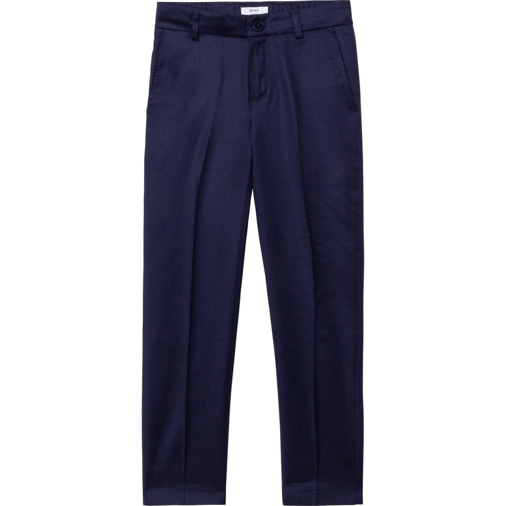 Hugo Boss Boys Navy Slim Suit J26444/J24734-NorthBoys