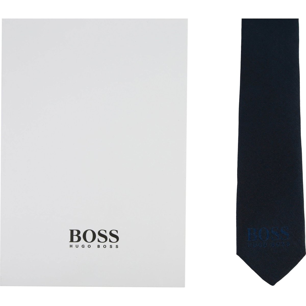 Hugo Boss Boys Navy Tie - NorthBoys