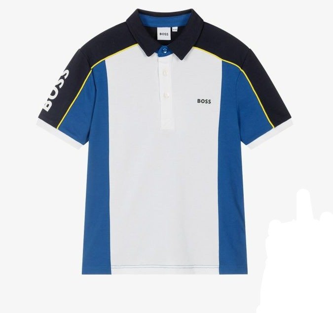 Hugo Boss Boys Polo w/Logo_ Navy J28095A - 849 - NorthBoys