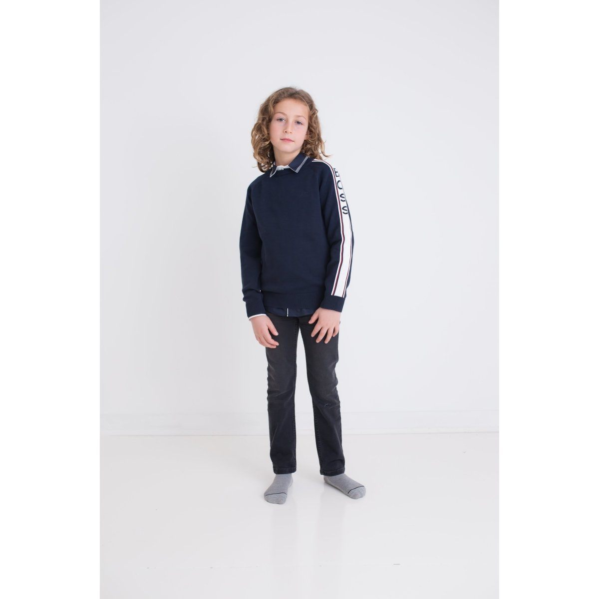 Hugo Boss Boys Pullover Sweater 192 J25E08 - NorthBoys