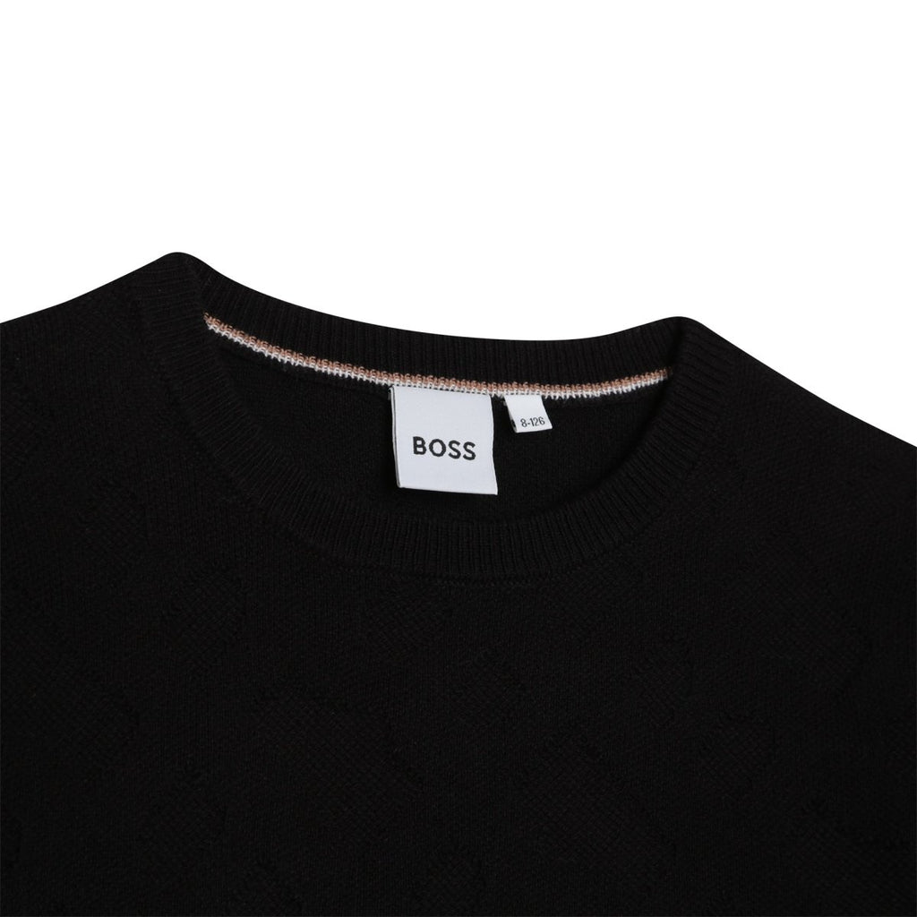 Hugo Boss Boys Pullover _Black J25M48 - 09B - NorthBoys