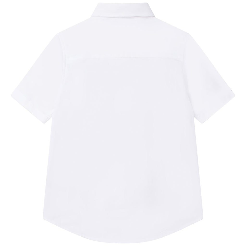 Hugo Boss Boys S/S Dress Shirt_ White J25N63 - 10B - NorthBoys