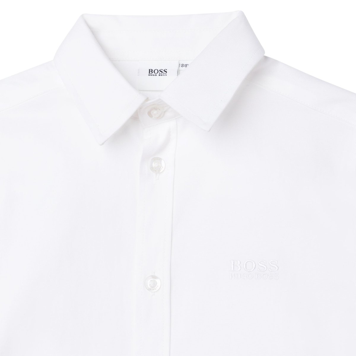 Hugo Boss Boys S/S Dress Shirt_ White J25N63 - 10B - NorthBoys