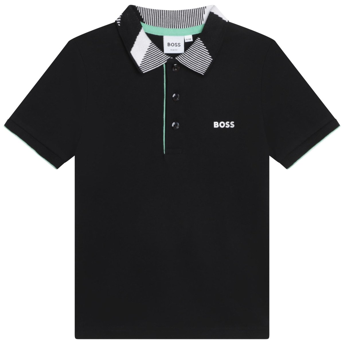 Hugo Boss Boys S/S Polo _ Black J25N58 - 09B - NorthBoys