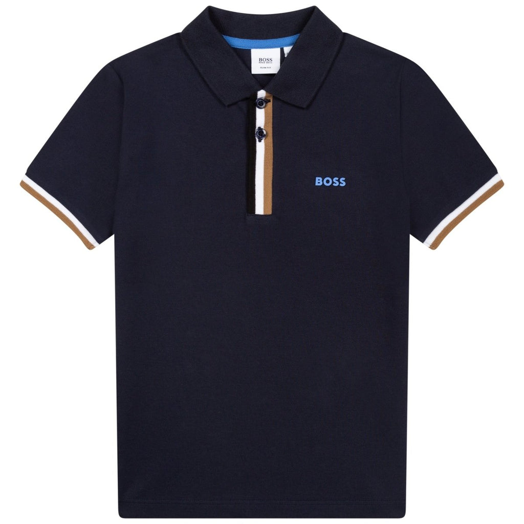 Hugo Boss Boys S/S Polo _ Navy J25N51 - 849 - NorthBoys