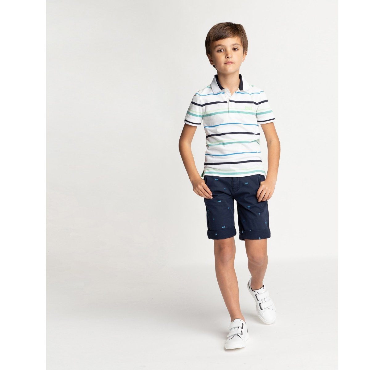 Hugo Boss Boys Short Sleeve Polo - NorthBoys