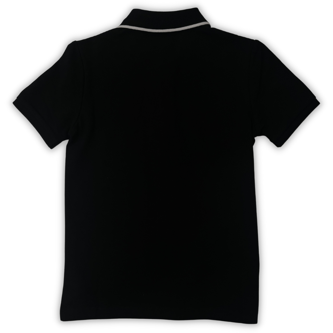 Hugo Boss Boys Short Sleeve Polo _Black J25O26 - 9B - NorthBoys