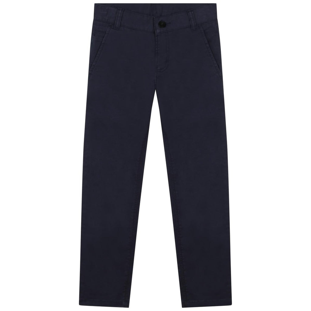 Hugo Boss Boys Slim Cotton Chino Pants _Navy J24841 - 849 - NorthBoys