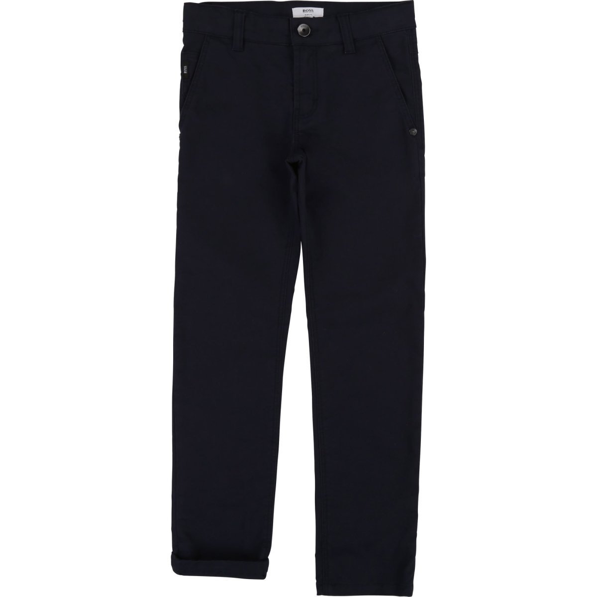 Hugo Boss Boys Slim Fit Cotton Pants 192 J24606 - NorthBoys