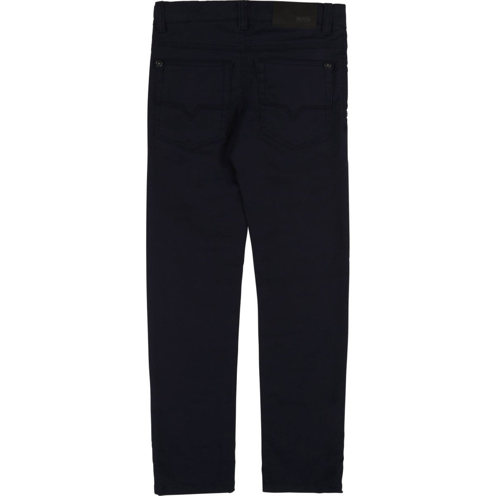 Hugo Boss Boys Slim Fit Cotton Pants 192 J24606 - NorthBoys