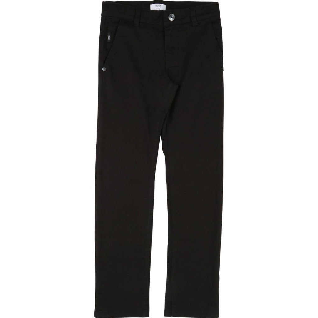 Hugo Boss Boys Slim Fit Cotton Pants 192 J24606 - NorthBoys