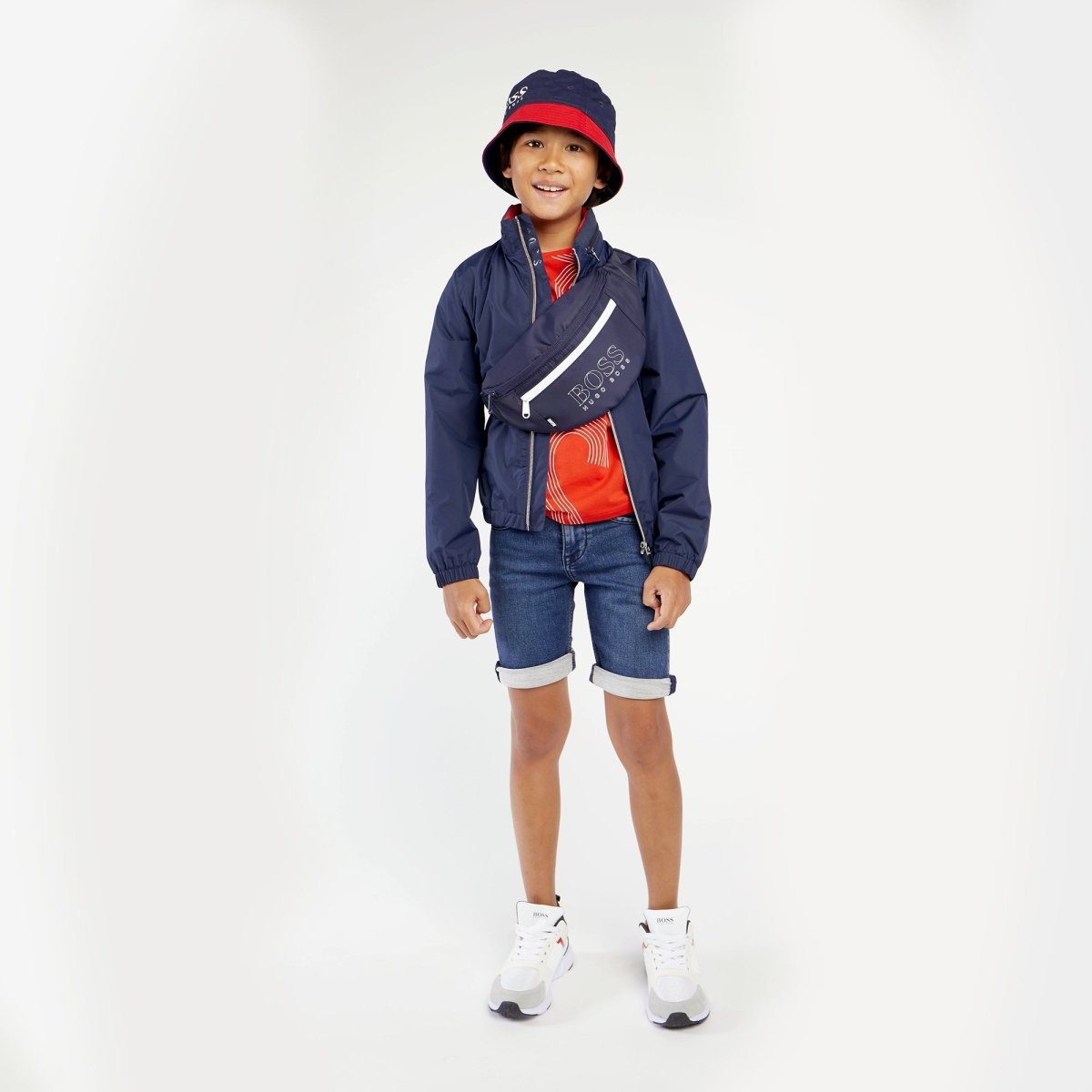 Hugo Boss Boys Windbreaker Jacket J26430 - NorthBoys