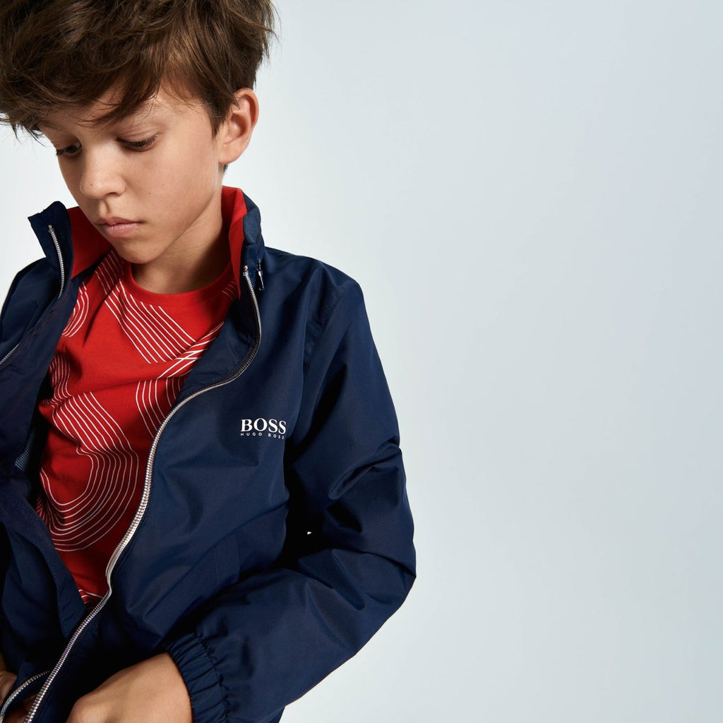 Hugo Boss Boys Windbreaker Jacket J26430 - NorthBoys