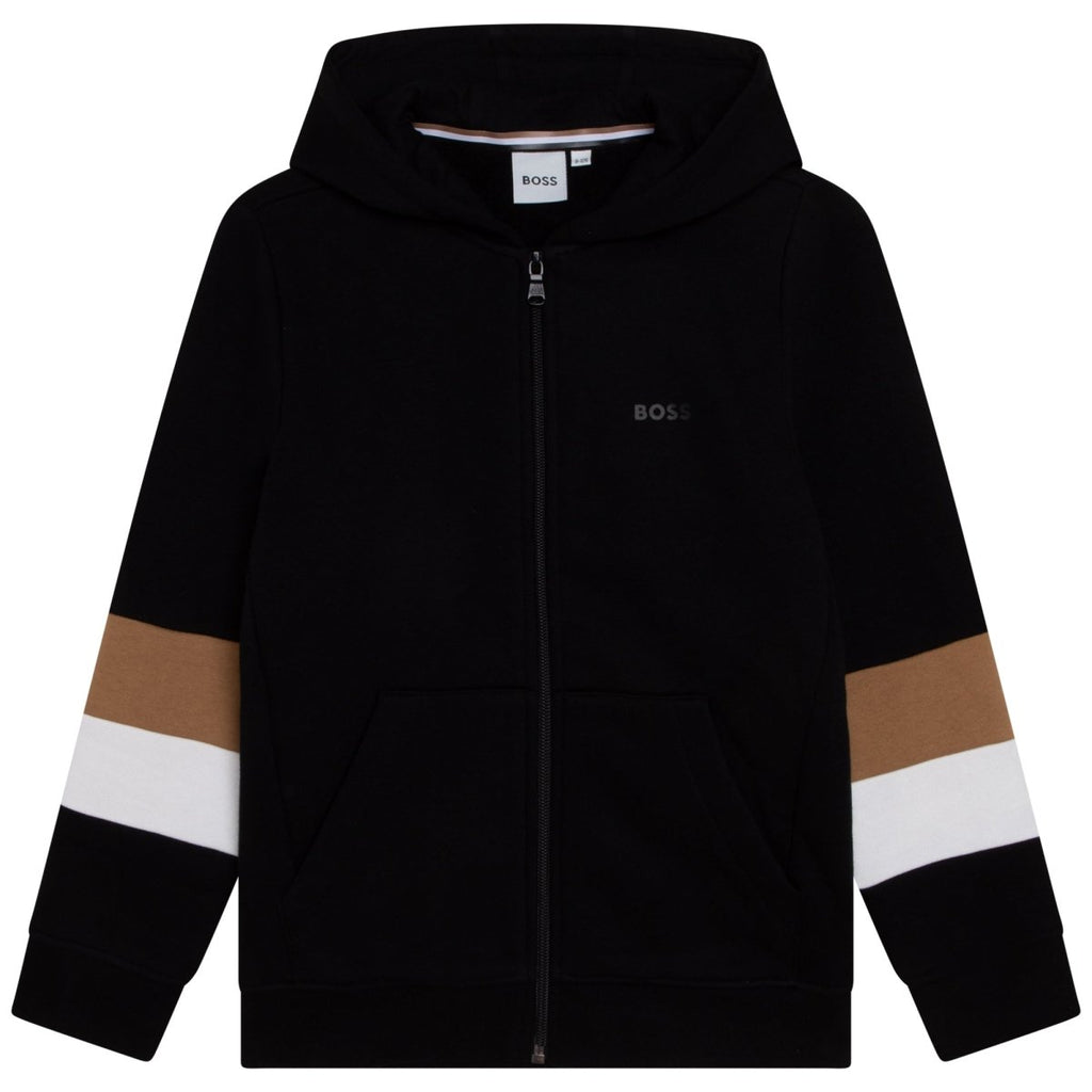 Hugo Boss Boys Zip - Up Hoodie _Black J25M75 - 09B - NorthBoys