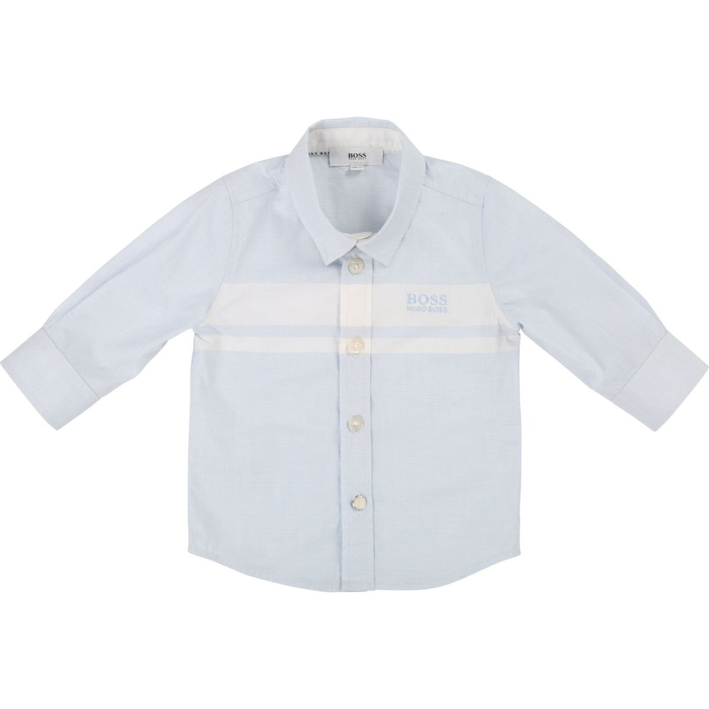 Hugo Boss Toddler Long Sleeve Dress Shirt J05690 - NorthBoys
