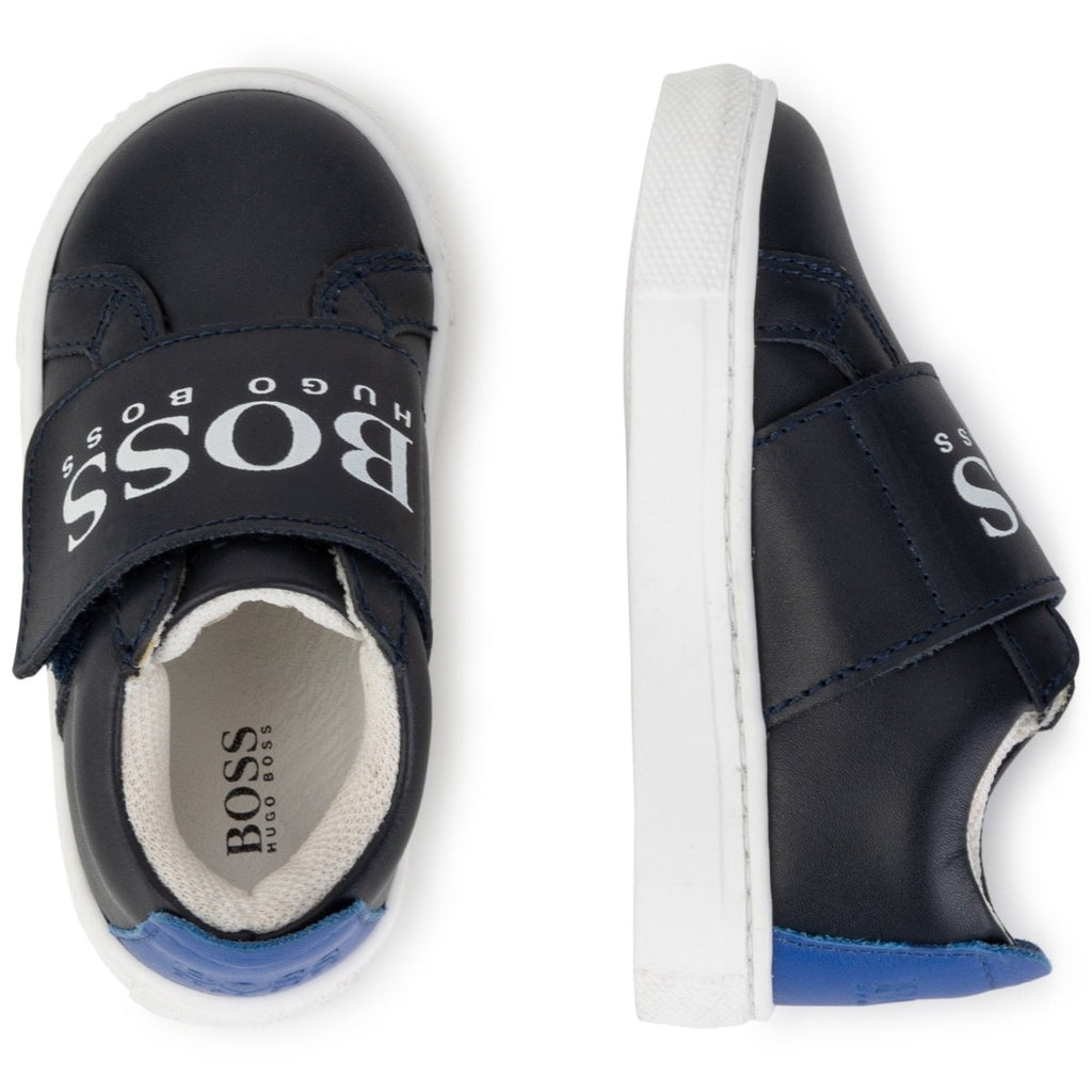 Hugo Boss Toddler Low Sneakers_ Navy J09168 - 849 - NorthBoys
