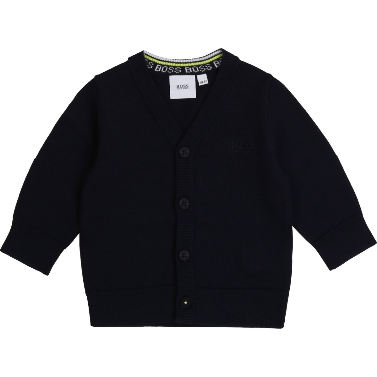 Hugo Boss Toddler Navy Knitted Cardigan - NorthBoys