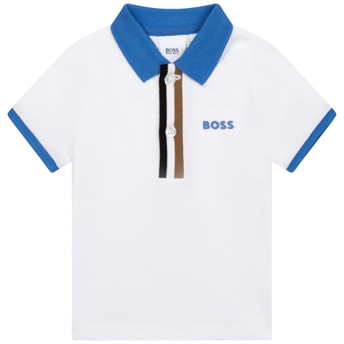Hugo Boss Toddler Polo S/S Shirt_ White J05928 - 10B - NorthBoys