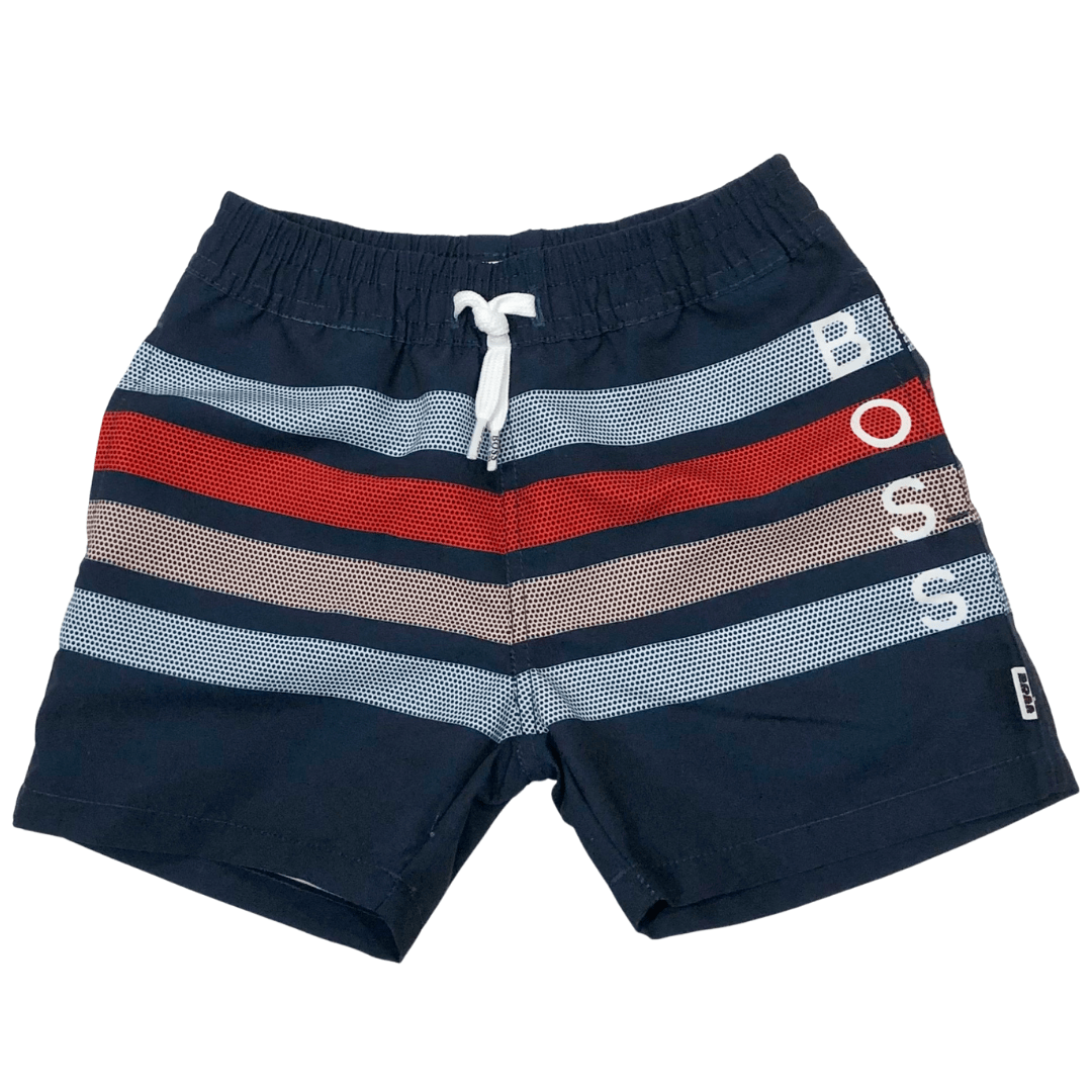 Hugo Boss Toddler Quick Dry Surfer Shorts - Striped - NorthBoys