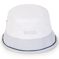 Hugo Boss Toddler Reversible Hat_ Pale Blue J91126 - 771 - NorthBoys