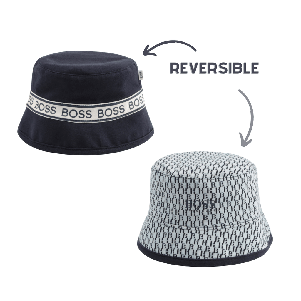 Hugo Boss Toddler Reversible Sun Hat - NorthBoys