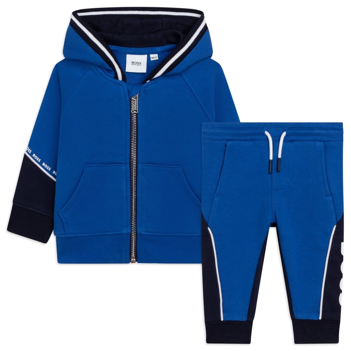 Hugo Boss Toddler Tracksuit Set_ Electric Blue J08060-871-NorthBoys