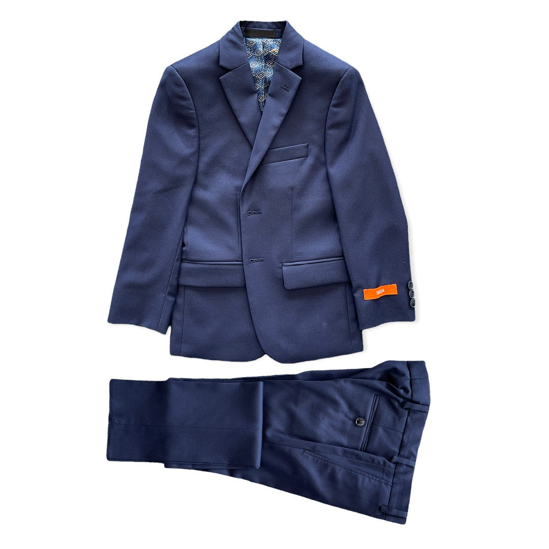 Tallia Boys Skinny Suit Separate Bright Blue Twill Jacket RY0013