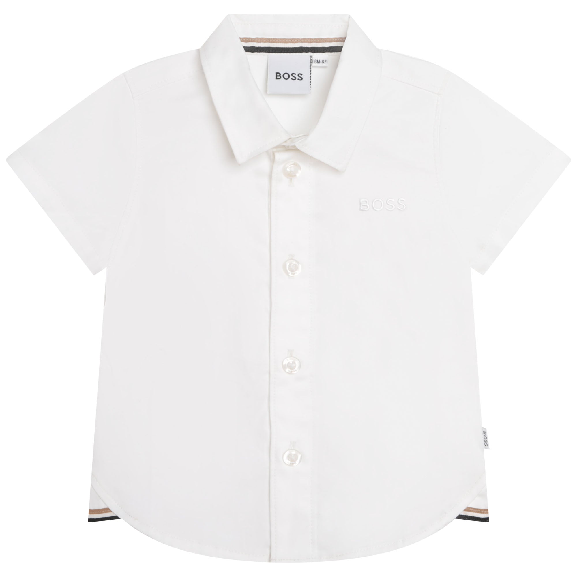 Hugo boss black short sleeve clearance shirt