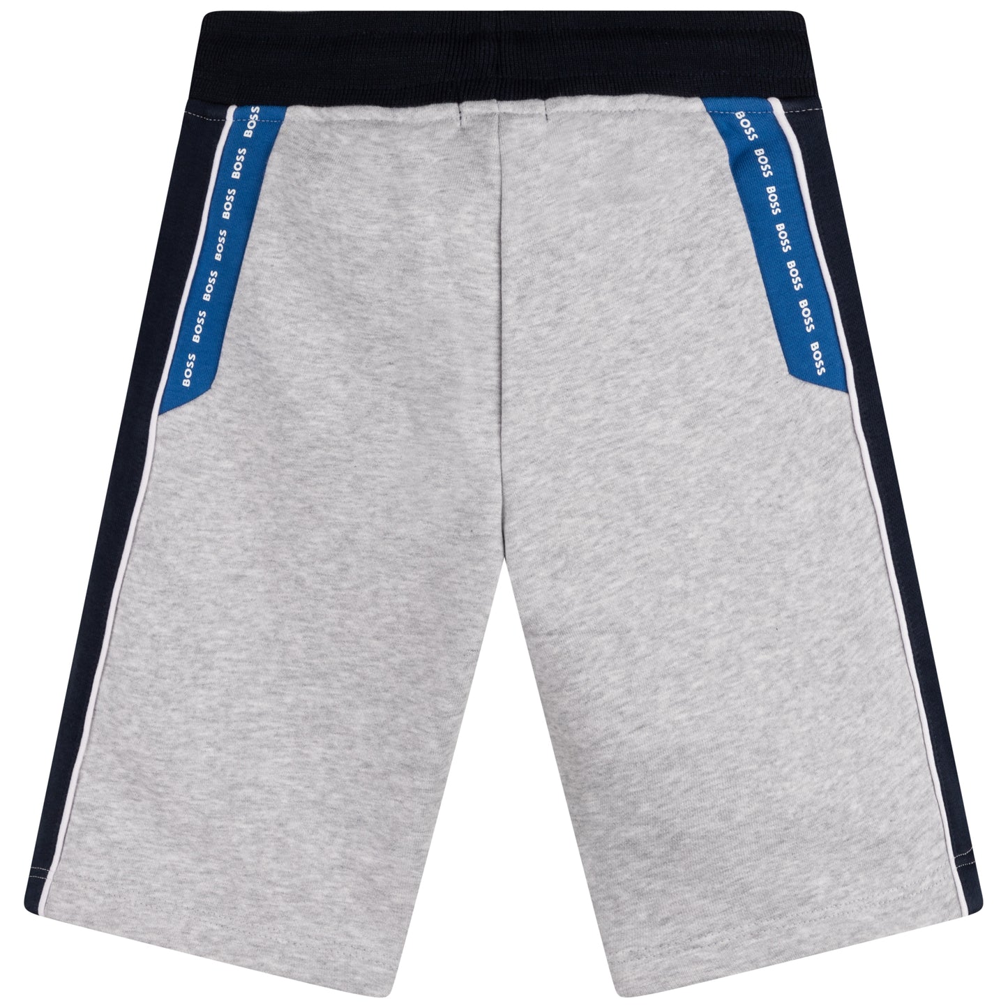 Hugo Boss Boys Bermuda Sweat Shorts_ Grey J24746-A32