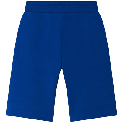 Hugo Boss Boys Bermuda Sweat Shorts_ Electric Blue J24748-871