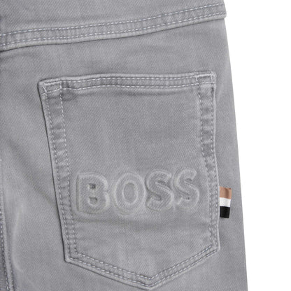 Hugo Boss  Boys Denim Pants_ Grey J24838_Z20
