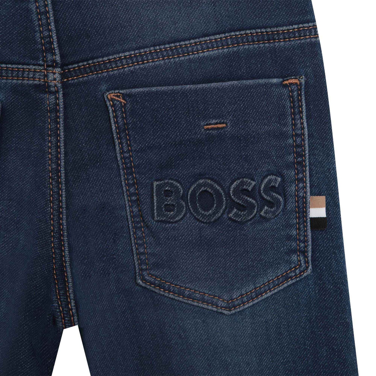 Hugo Boss Boys Denim Pants_ Blue J24839-Z07