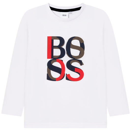 Hugo Boss Boys T-Shirt with Logo J25L65