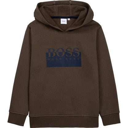 Hugo Boss Boys Hooded Sweatshirt with Logo J25L97