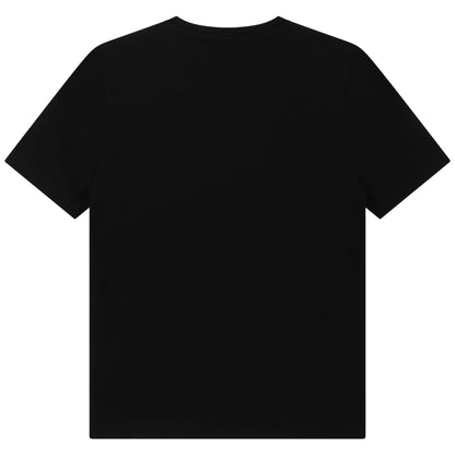 Hugo Boss Boys S/S Shirt w/Logo _Black J25M25-09B