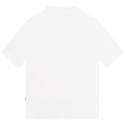 Hugo Boss Boys S/S Polo _White J25M26-10B